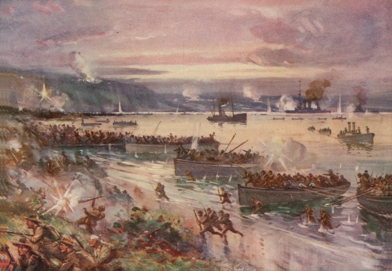 Çanakkale operasyonları: Avustralyalıların Gelibolu