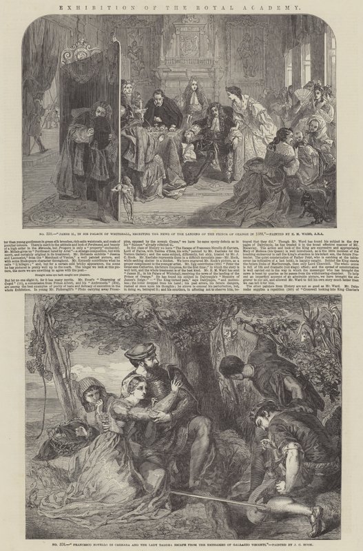 Kraliyet Akademisi Sergisi by Edgar Melville Ward