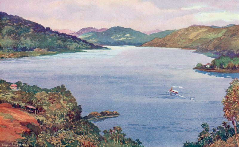 Rio de Janeiro Tramvay, Işık ve Enerji Şirketi tarafından inşa edilen Ribeirao das Lajes