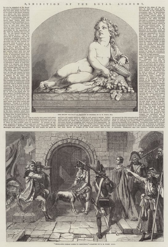 Kraliyet Akademisi Sergisi by Edgar Melville Ward