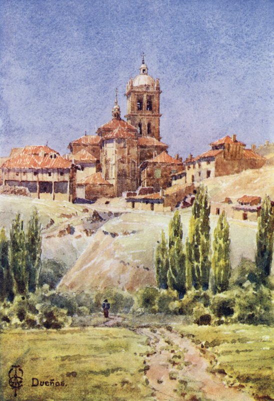 Kuzey İspanya: Duenas (renk üyeleri) by Edgar T. A. Wigram