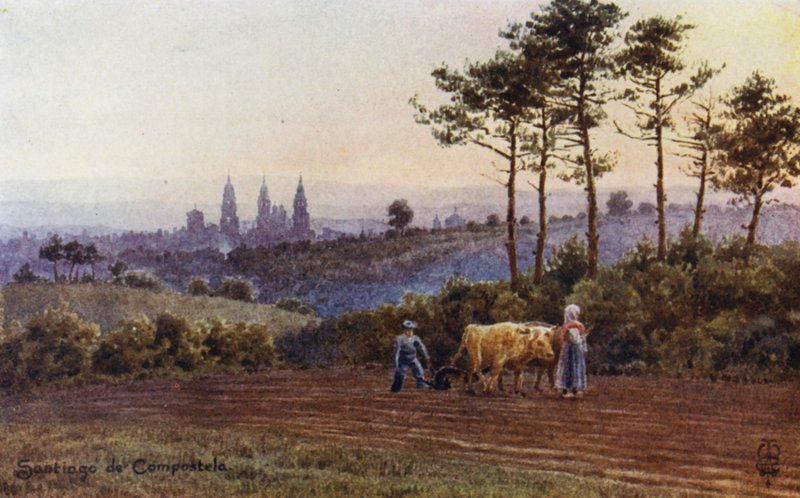 Kuzey İspanya: Santiago de Compostela, İspanya by Edgar T. A. Wigram