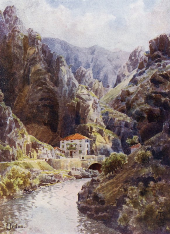 Kuzey İspanya: Deva Gorge, Urdon (renkli taş) by Edgar T. A. Wigram