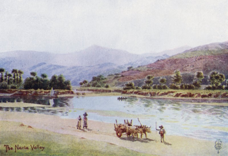 Kuzey İspanya: Navia Vadisi (renkli taş) by Edgar T. A. Wigram