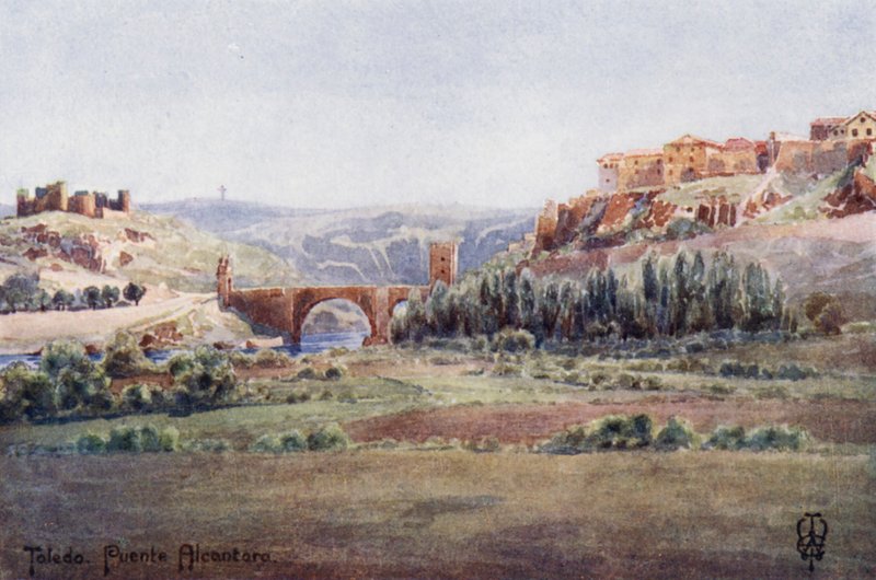 Kuzey İspanya: Toledo, Alcantara Köprüsü, Illescas Yolu