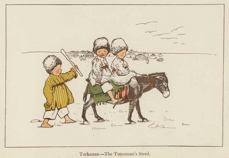 Türkistan, Türkmenlerin atı by Edith Farmiloe