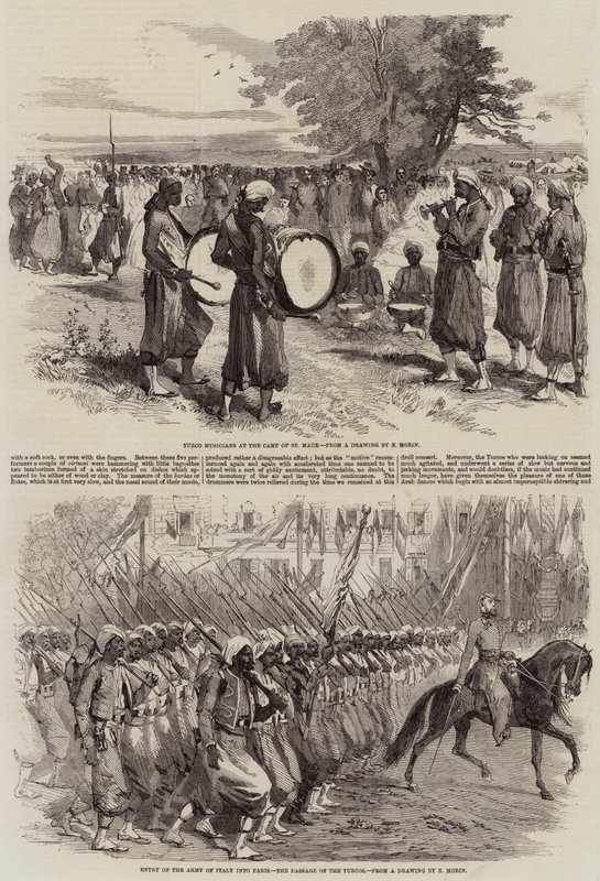 Paris Fetes, Turcoların Geçidi by Edmond Morin