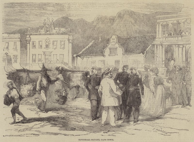 Belediye Meydanı, Cape Town by Edmond Morin