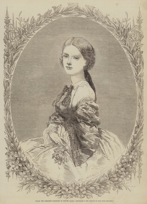 SAvoy Savoy Prensesi Clotilde by Edmond Morin