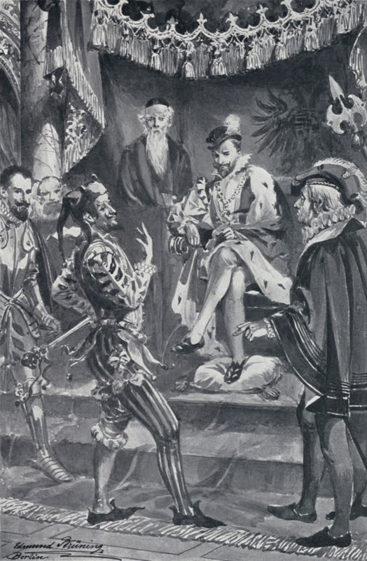 Goethes Faust için İllüstrasyon by Edmund Bruning