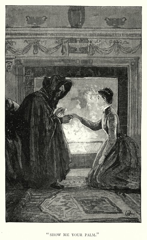Charlotte Bronte tarafından Jane Eyre için illüstrasyon (gravür) by Edmund Henry Garrett