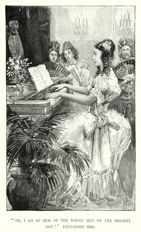 Charlotte Bronte tarafından Jane Eyre için illüstrasyon (gravür) by Edmund Henry Garrett