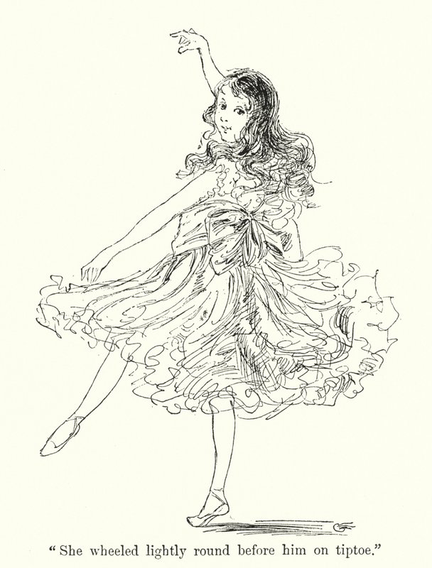 Charlotte Bronte (lito) tarafından Jane Eyre için illüstrasyon by Edmund Henry Garrett
