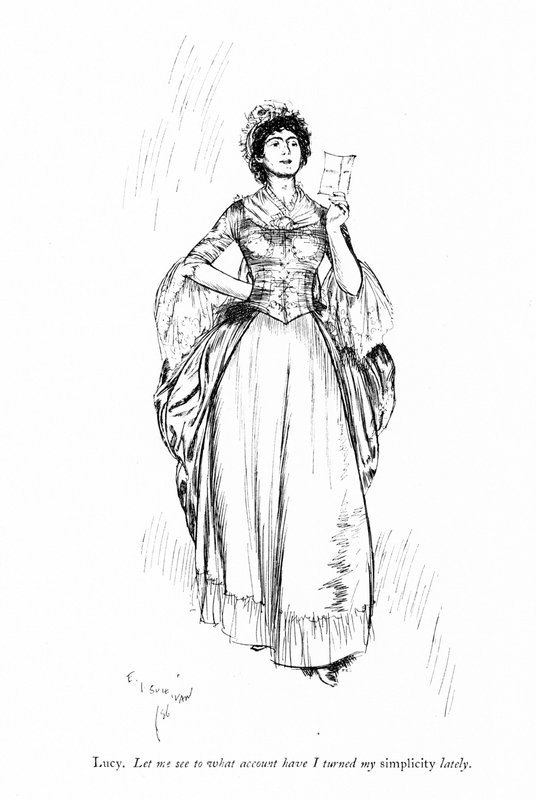 Sheridan'ın Rakipleri için illüstrasyon (gravür) by Edmund Joseph (after) Sullivan