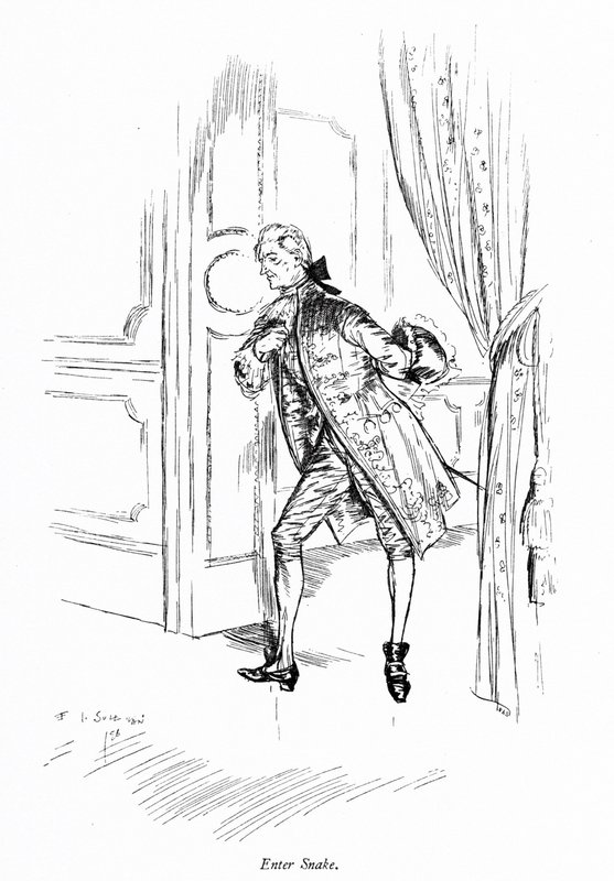 Sheridan'ın Skandal Okulu için İllüstrasyon (gravür) by Edmund Joseph (after) Sullivan