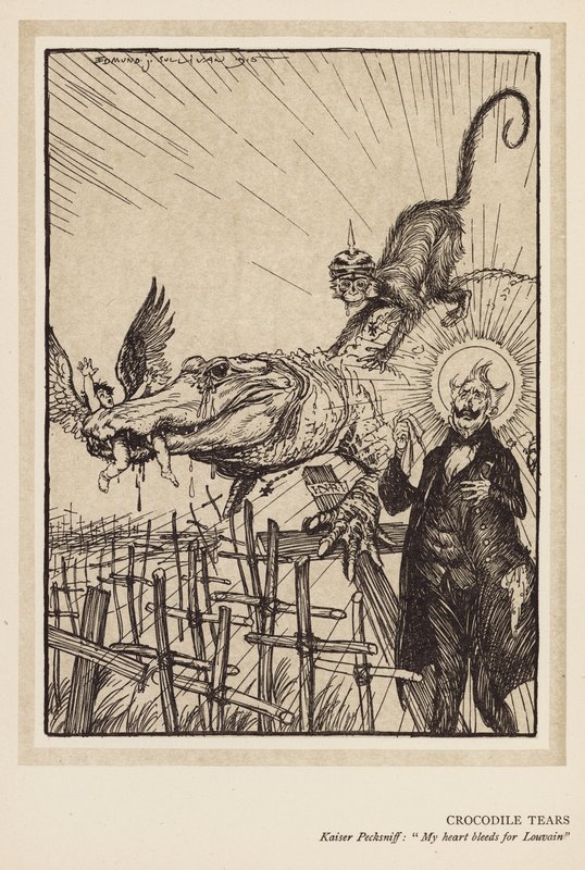 Kaiser#39;in Çelengi: Timsah Gözyaşları (litho) by Edmund Joseph (after) Sullivan