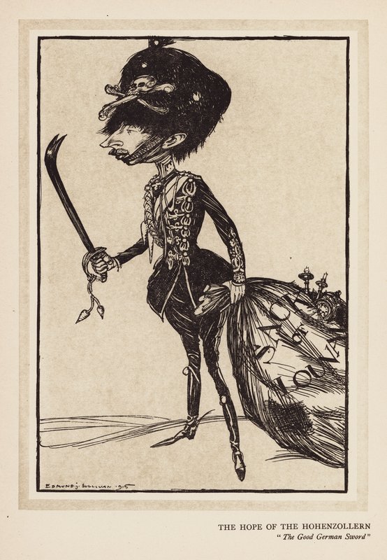 Kaiser#39;in Çelengi: Hohenzollern#39;in Umudu (litho) by Edmund Joseph (after) Sullivan