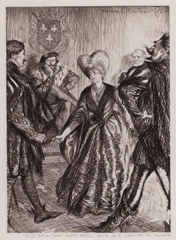 İyi Biten Her Şey Güzeldir, II. Bölüm Sc 3 by Edmund Joseph Sullivan