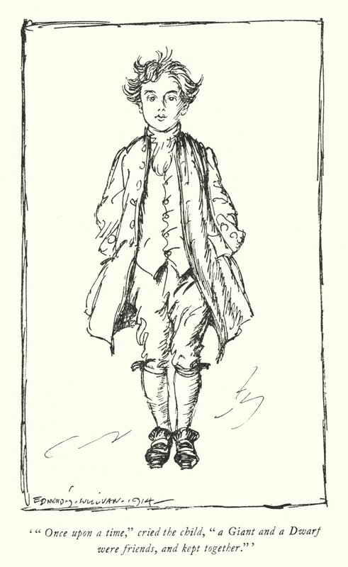 Oliver Goldsmith (lito) tarafından Wakefield Papazı için illüstrasyon by Edmund Joseph Sullivan