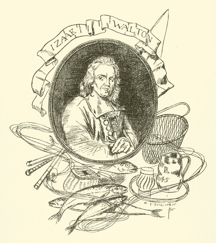 Isaac Walton by Edmund Joseph after Sullivan
