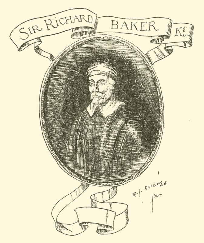 Sir Richard Baker by Edmund Joseph after Sullivan