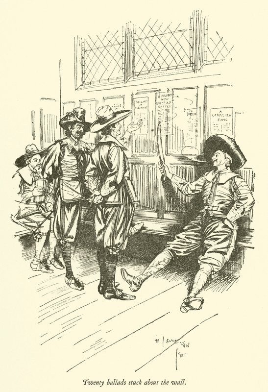 Duvara sıkışmış yirmi balad by Edmund Joseph after Sullivan