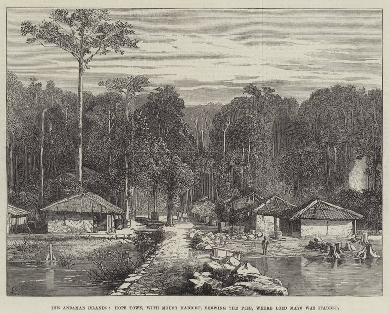 Andaman Adaları, Hope Town, Harriet Dağı, Lord Mayo