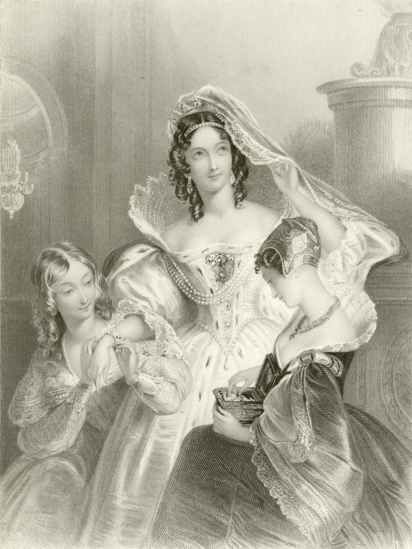 gelin arifesi by Edmund Thomas Parris