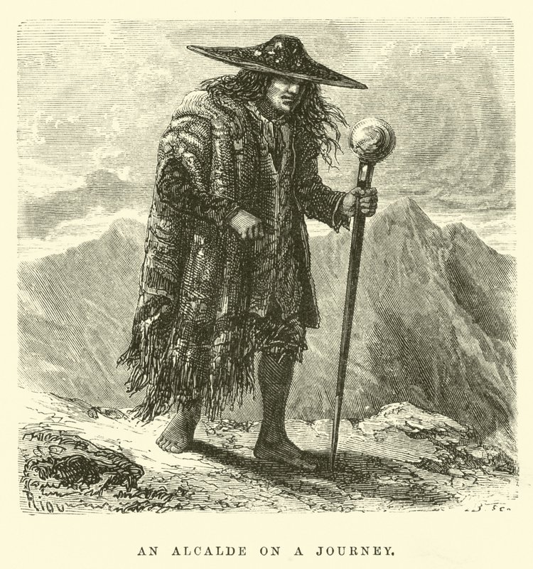 An Alcalde on a journey  by Edouard Riou