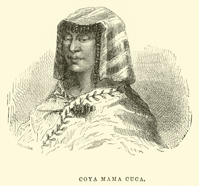 Coya Mama Çuka by Edouard Riou