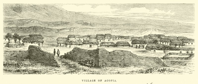 Acopia Köyü by Edouard Riou