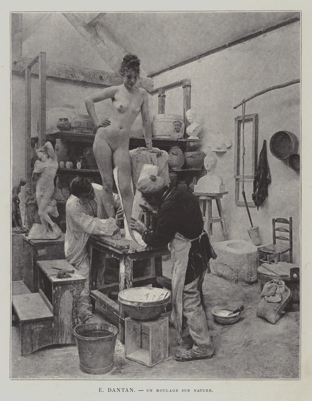 Doğa Üzerine Bir Oyuncu by Edouard Joseph Dantan