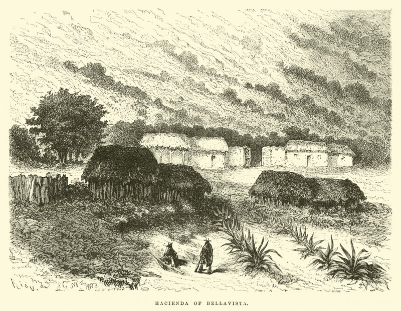 Bellavistalı Hacienda by Edouard Riou
