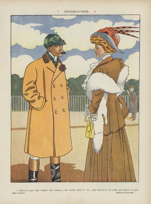 Le Rire için İllüstrasyon by Edouard Touraine