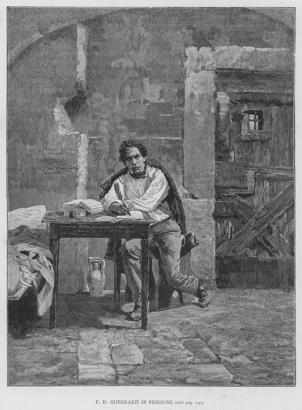 Hapishanede FD Savaşları (gravür) by Edouardo Matania