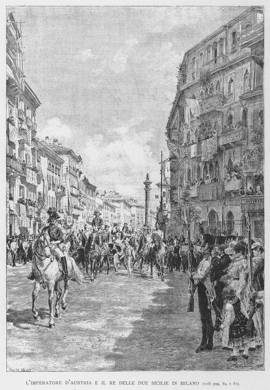 Avusturya İmparatoru ve Milano