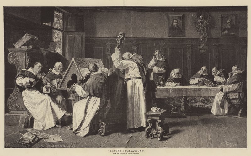 Paskalya Dinlenmeleri by Eduard von Grutzner