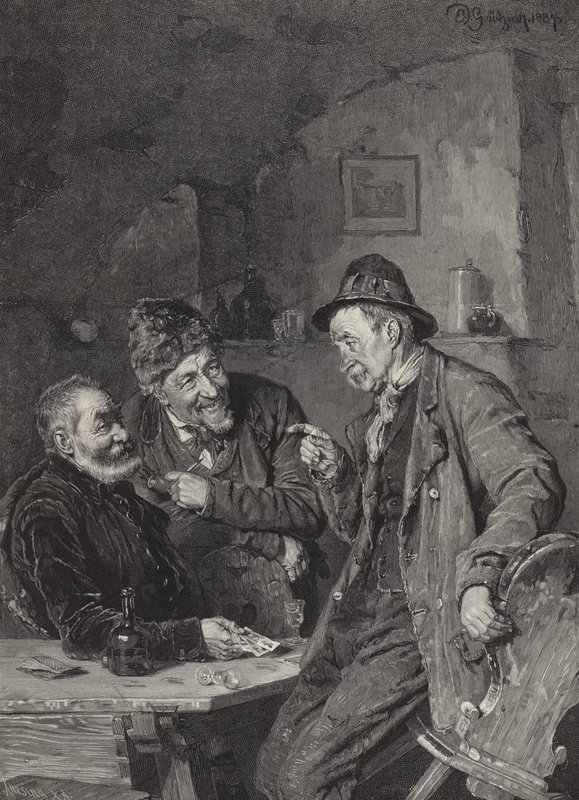 ben buna oyun demiyorum by Eduard von Grutzner