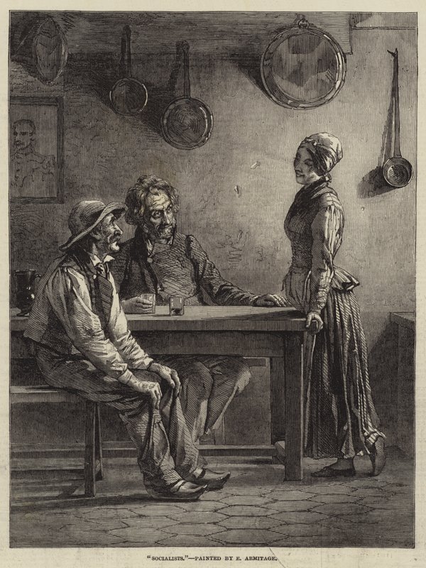 sosyalistler by Edward A. Armitage