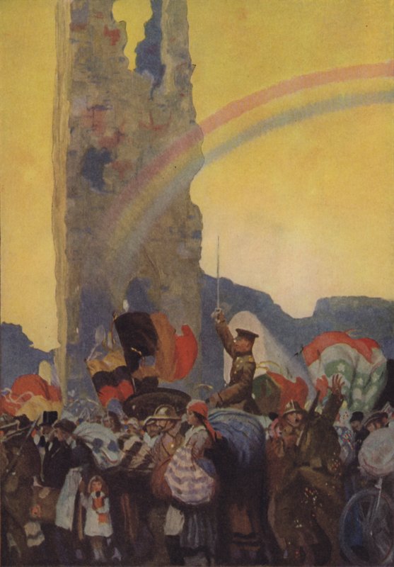Savaş Fırtınasından Sonra - Kral Albert by Edward Adrian Wilson