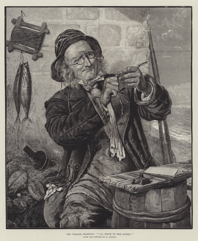 Köy Şampiyonu, Gazetelere Yazacağım! by Edward Deanes