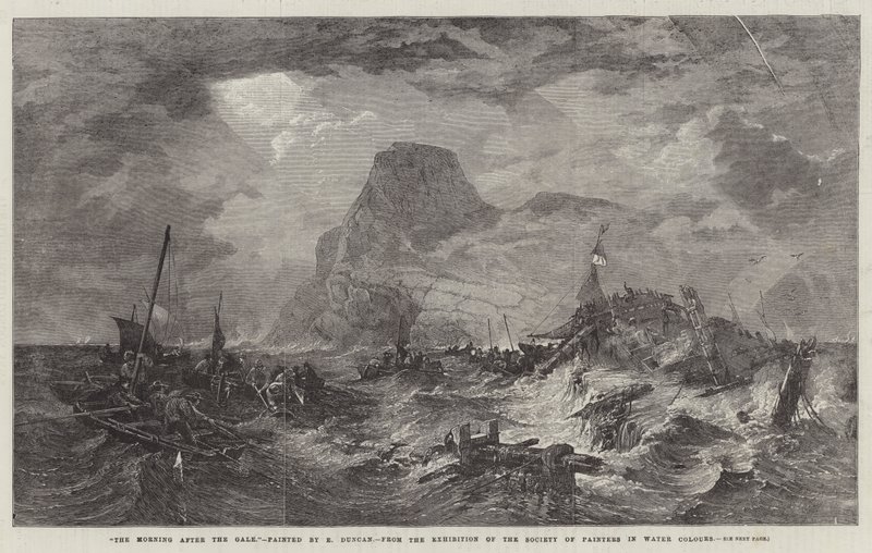 Fırtınadan sonraki sabah by Edward Duncan
