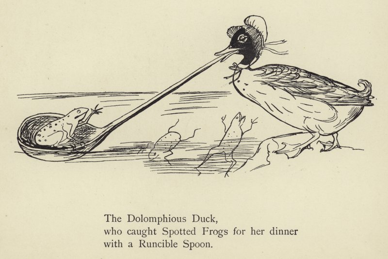 Dolomphious Ördek by Edward Lear