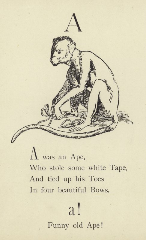 A harfi by Edward Lear