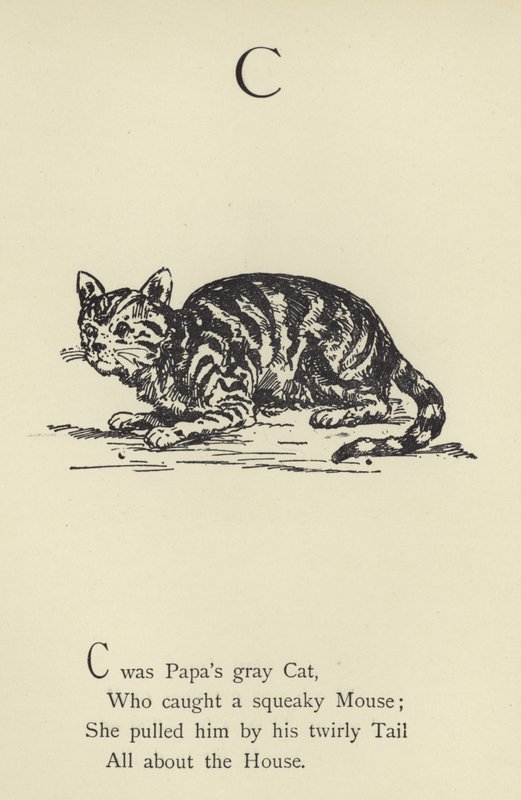 The letter C  by Edward Lear