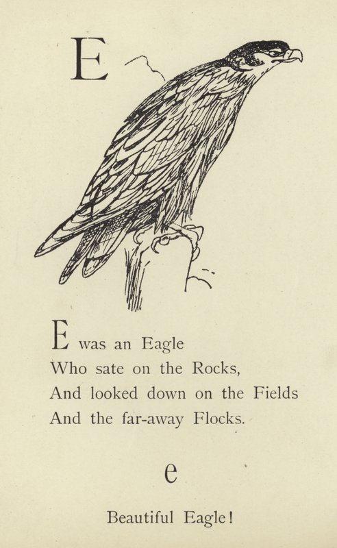 E harfi by Edward Lear