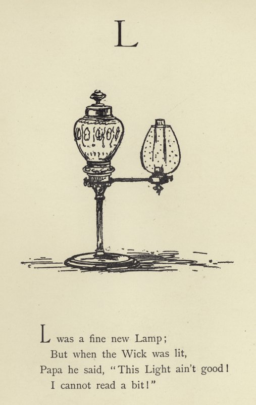 L harfi by Edward Lear