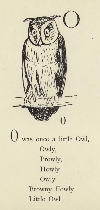 O harfi by Edward Lear