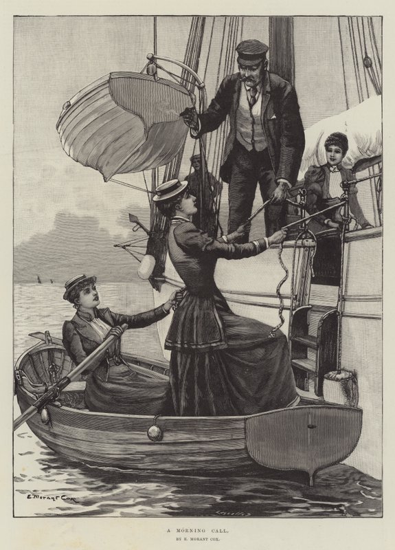 Sabah Görüşmesi by Edward Morant Cox