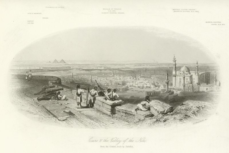Cairo and the Valley of the Nile  by Edward Paxman Brandard